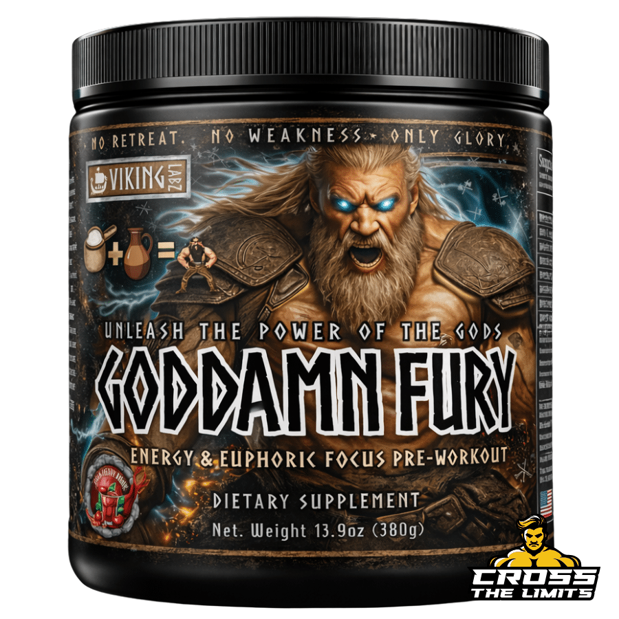 GODDAMN FURY Pre Workout 380g Viking Labz -