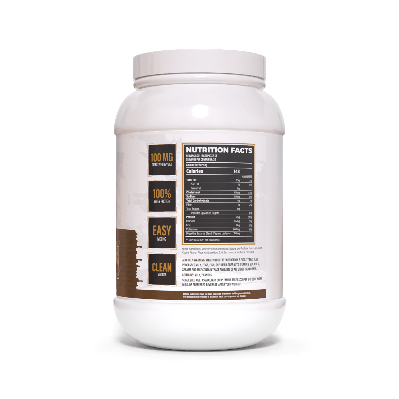 Huge Whey | Protein Powder ingredient label 16