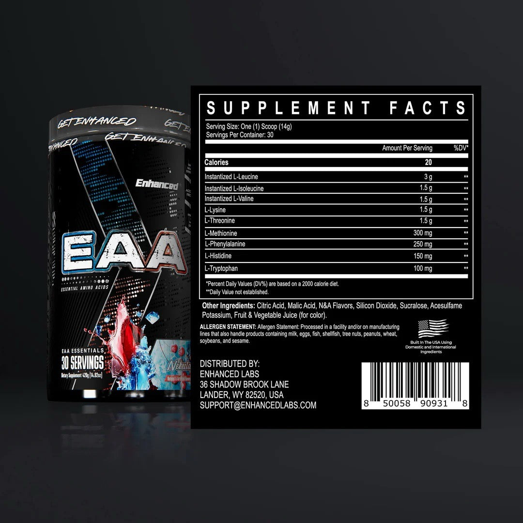 Enhanced EAA ingredient label