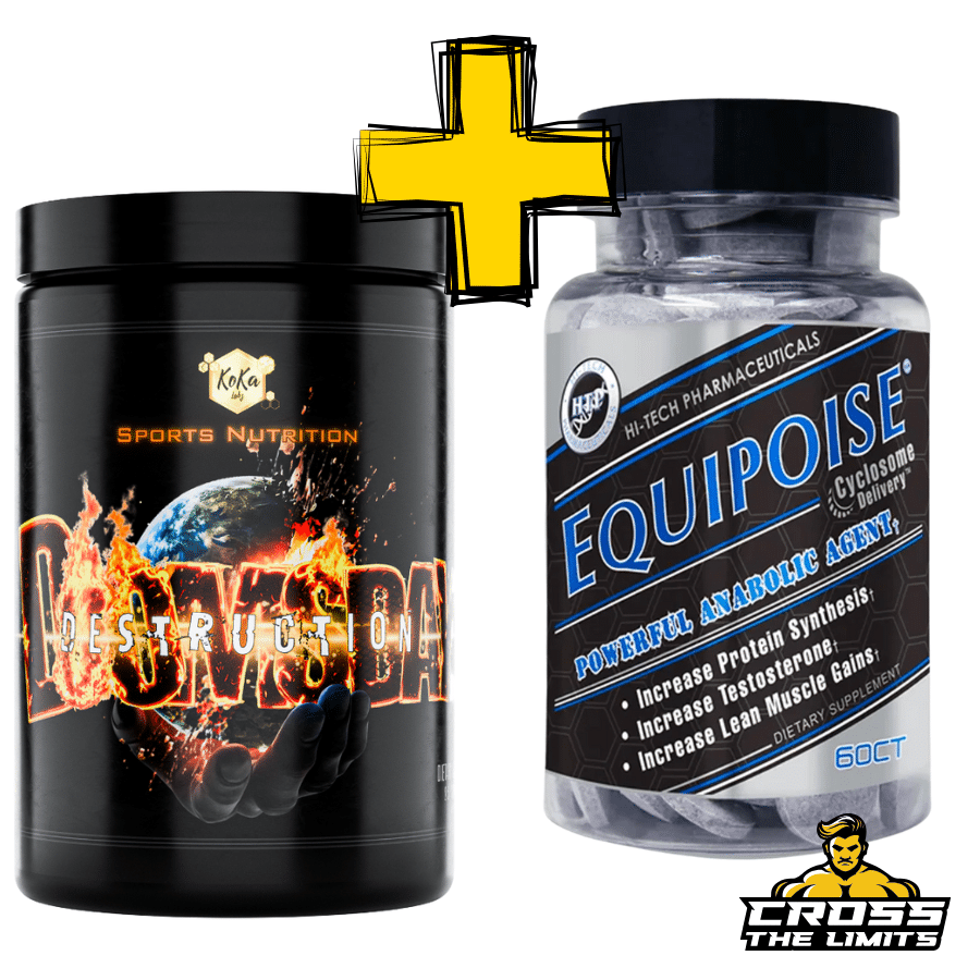 Koka Labs Doomsday + Hi-Tech Equipoise Stack Pre-Workout | Cross The Limits UK Shop Vitamins & Supplements
