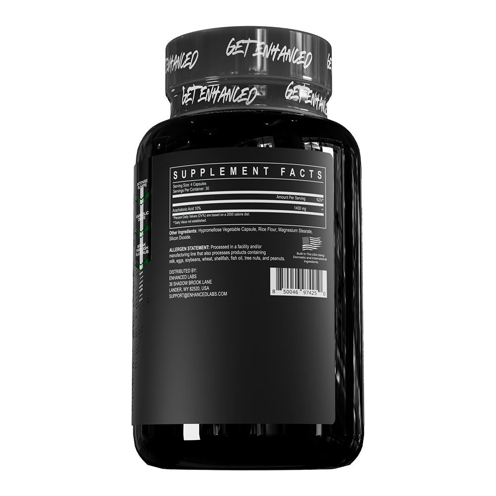 Enhanced Ara Acid ingredient label