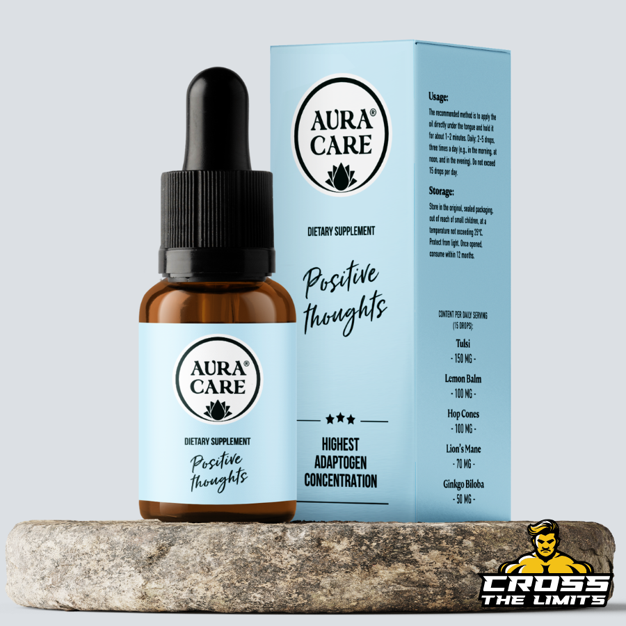 Aura Care Adaptogens – Positive Thoughts (15ML) ingredient label 3