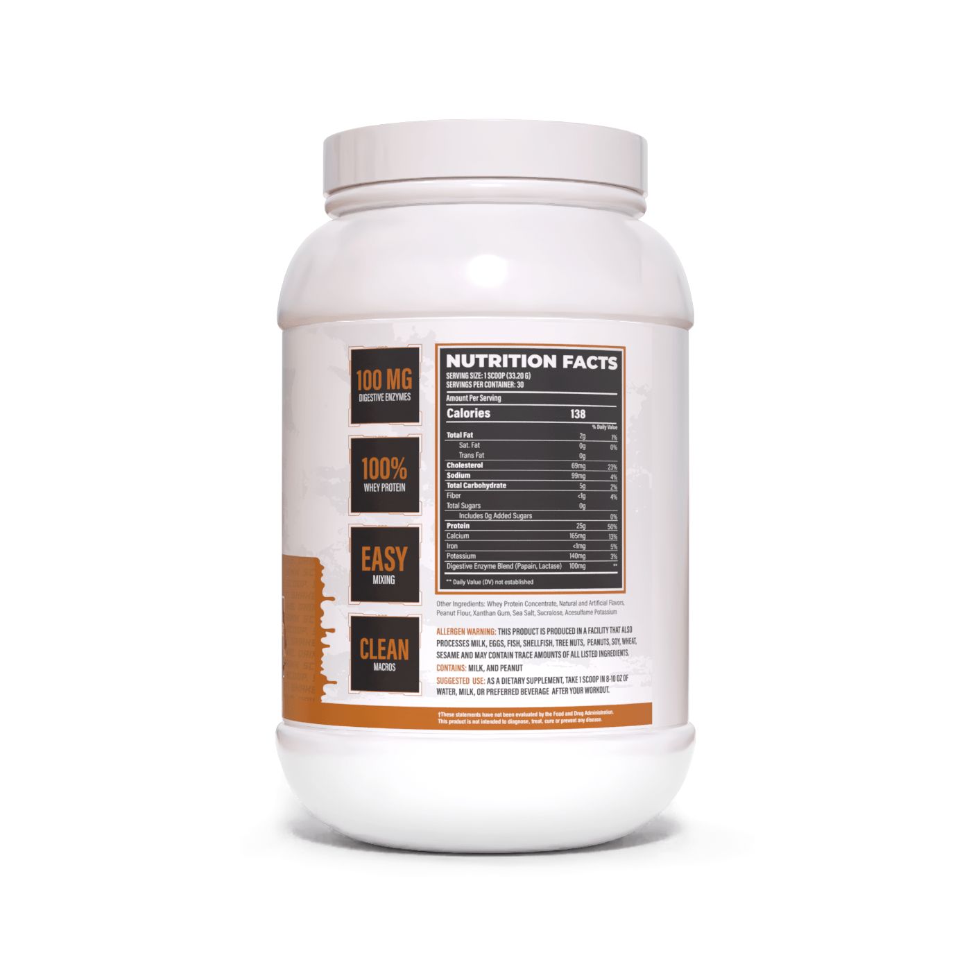 Huge Whey | Protein Powder ingredient label 14
