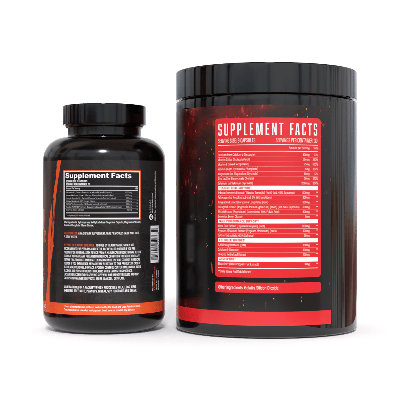 Rebirth Post Cycle Therapy | PCT Supplement ingredient label 7