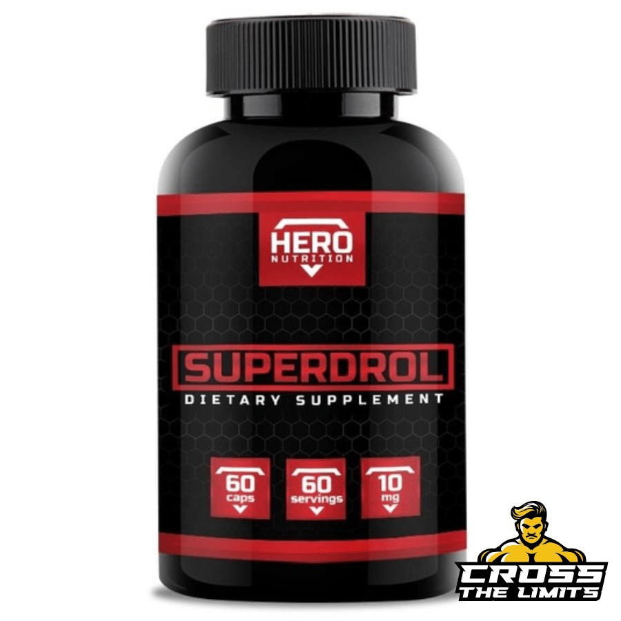 Hero Nutrition SuperD | 10mg - 60 caps - CROSS THE LIMITS Shop Vitamins & Supplements UK