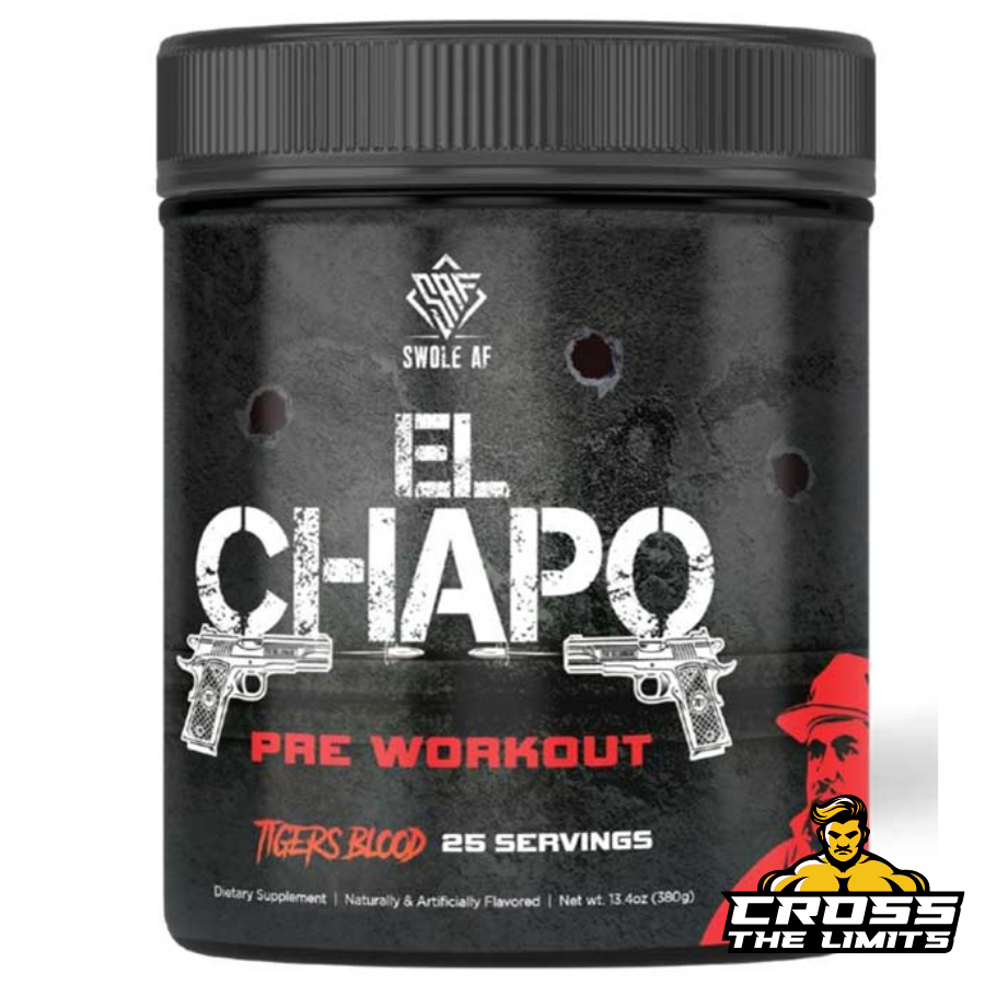 Swole EL Chapo 380g DMHA pre-workout - Cross The Limits UK Shop Vitamins & Supplements