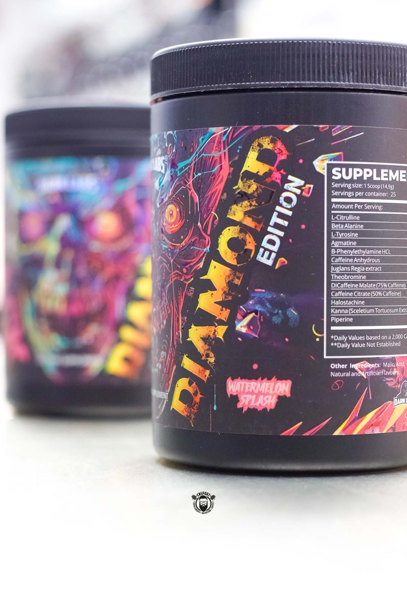 Crack Diamond Pre Workout ingredient label 3