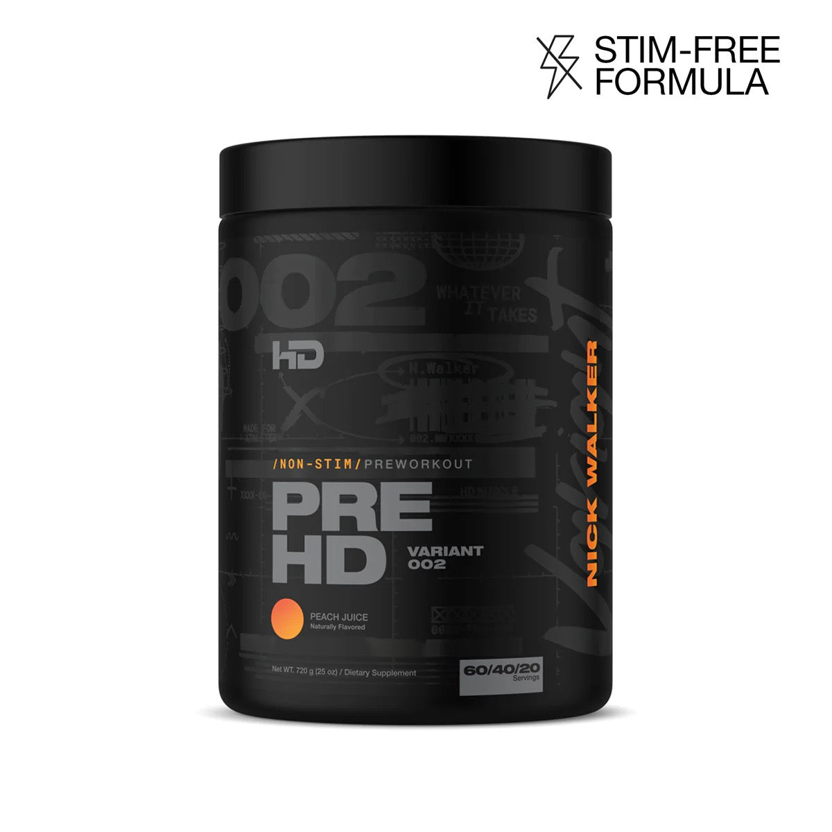 PREHD VARIANT002 Stim Free Pre Workout