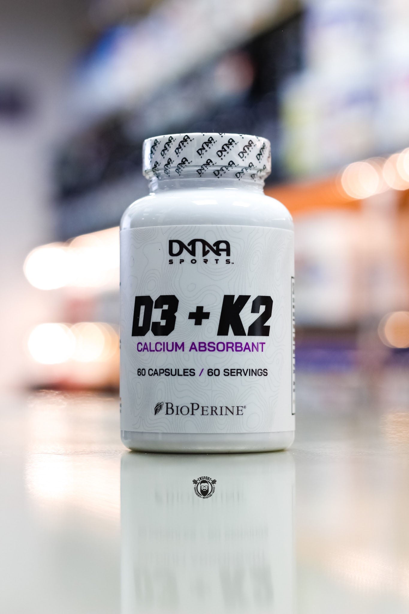 DNA Sports - D3 + K2 - 60 Capsules