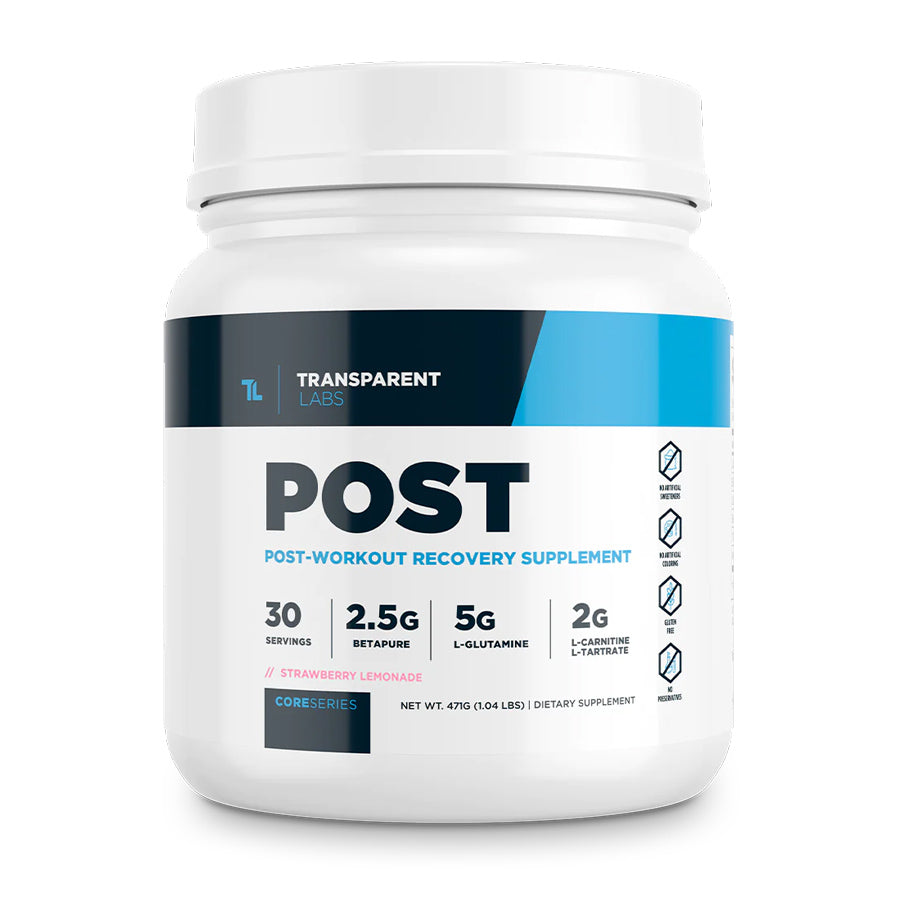Transparent Labs Post Workout