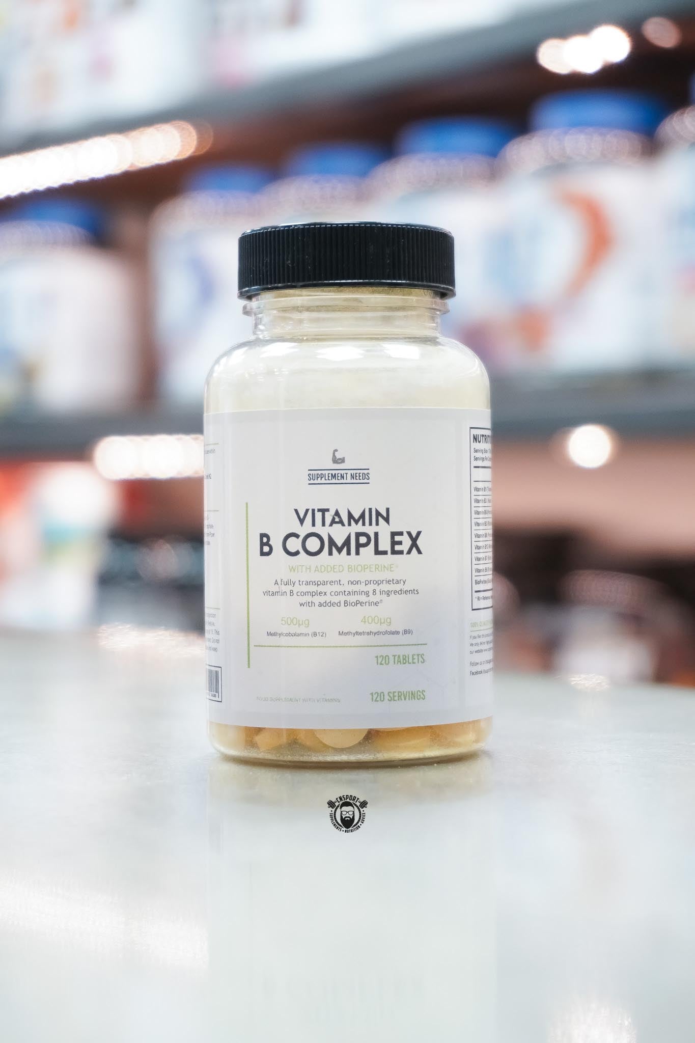 Supplement Needs - Vitamin B Complex - 120 Servings