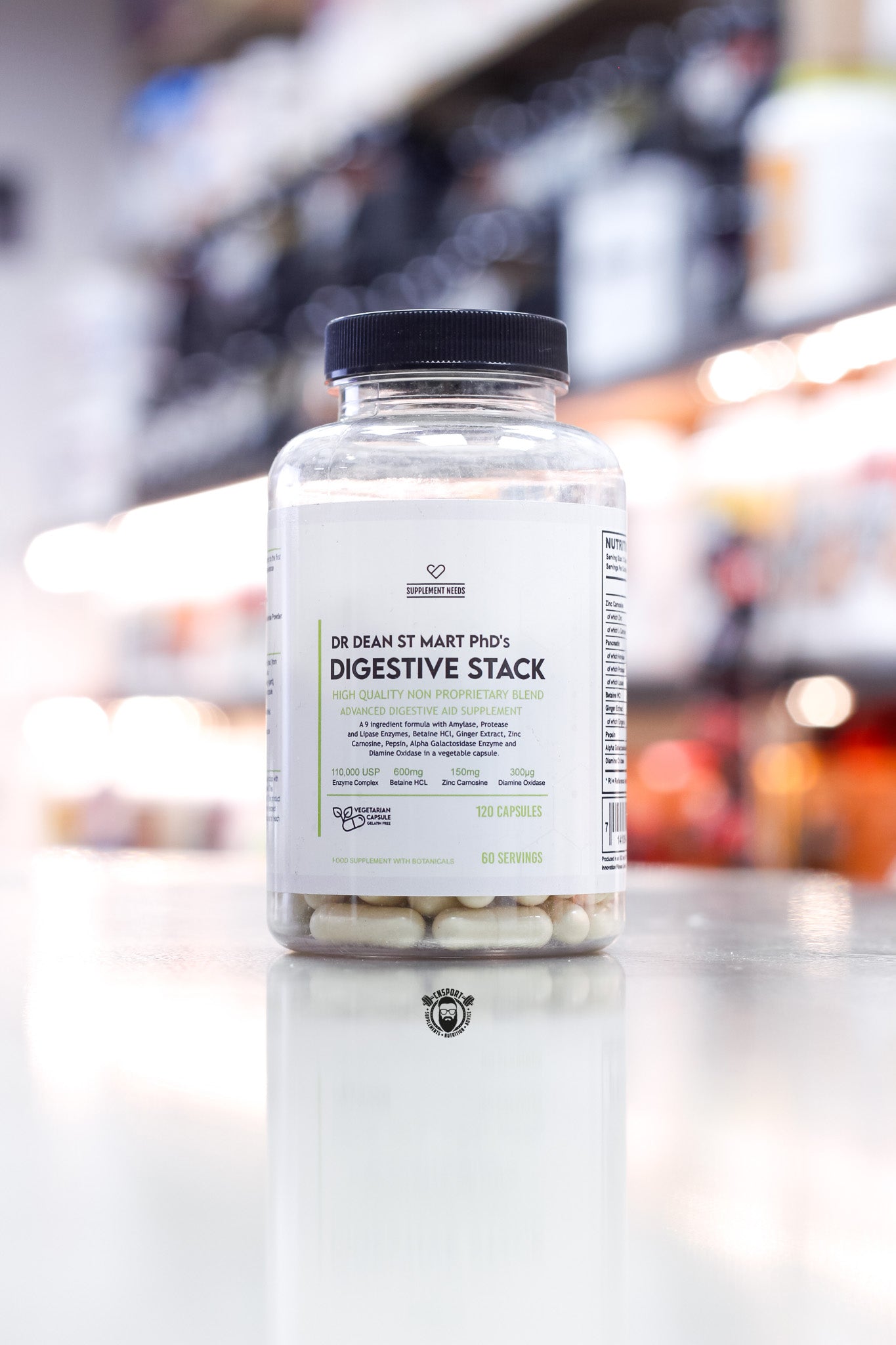 Supplement Needs - Digestive Stack - 120 Capsules