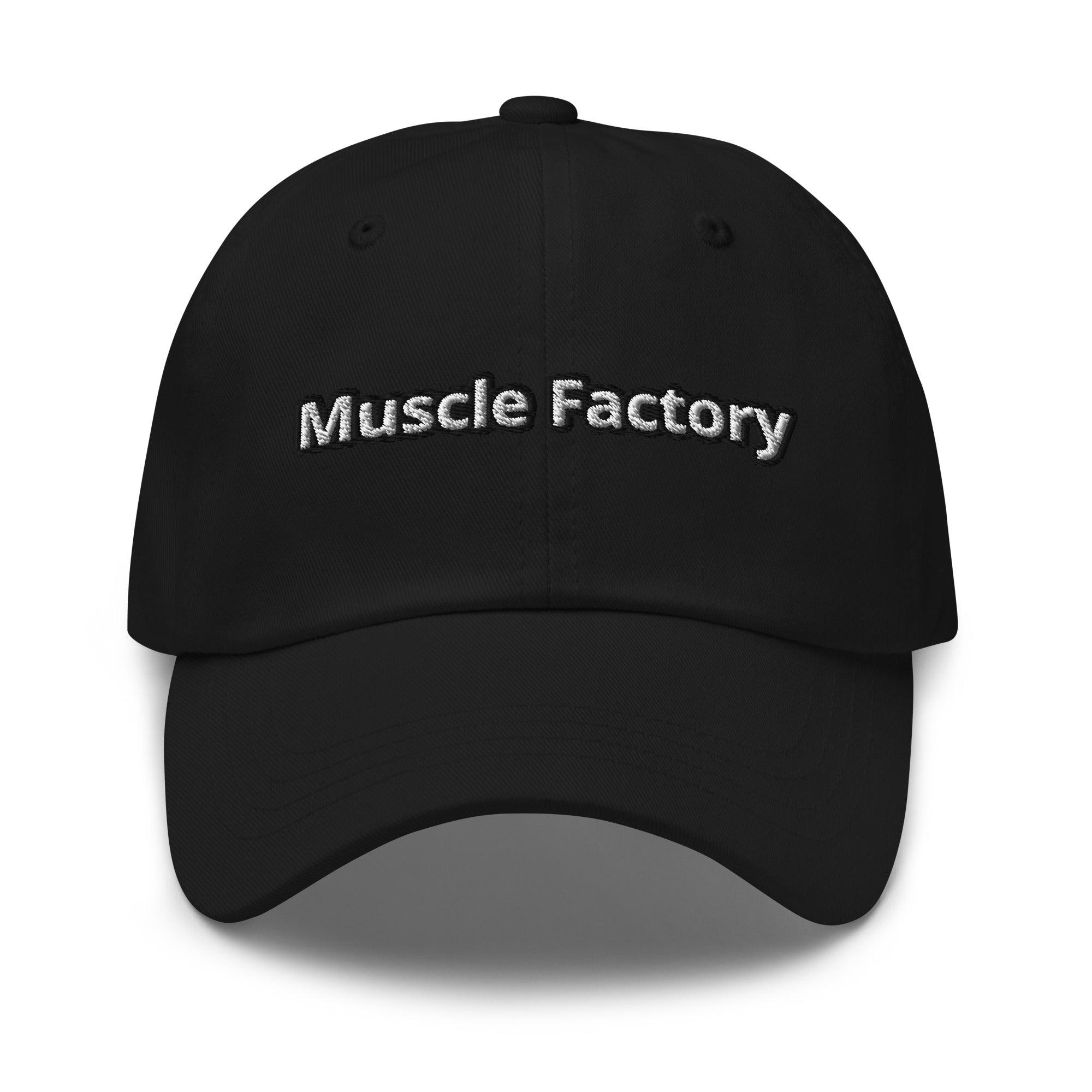 MUSCLE FACTORY ® Dad Hat - Premium Embroidered Classic