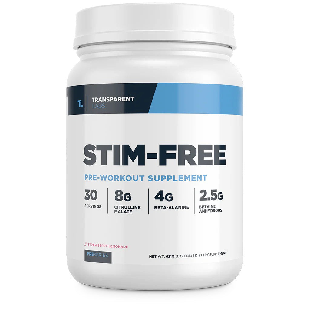 Transparent Labs Stim Free Pre Workout