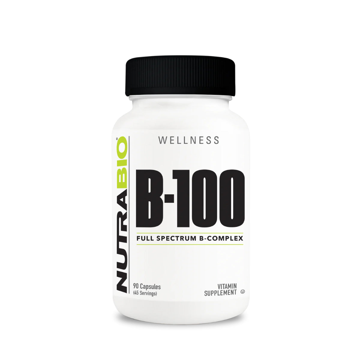 NutraBio Vitamin B-100 Complex