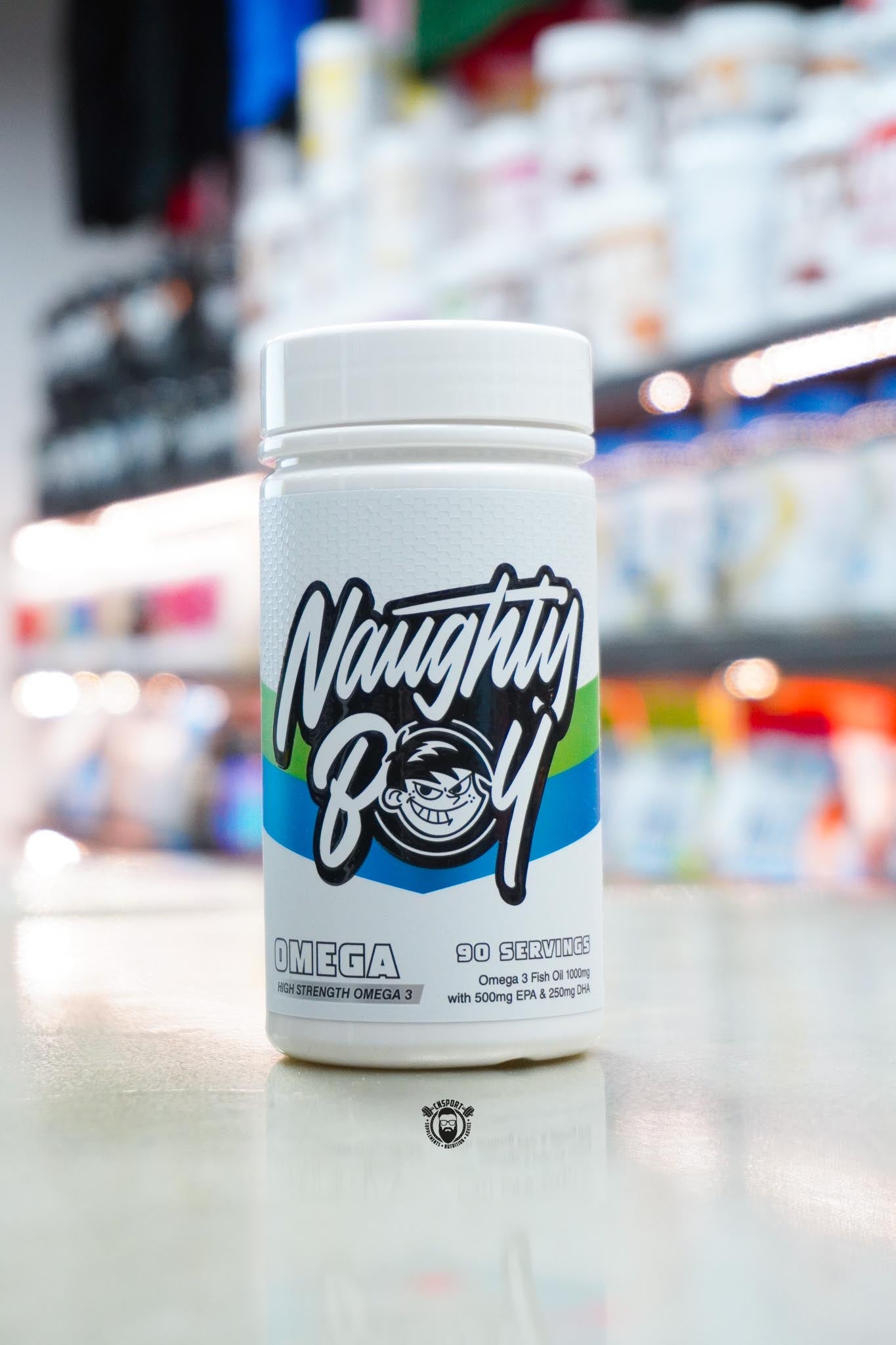 Naughty Boy - Omega - 90 Servings
