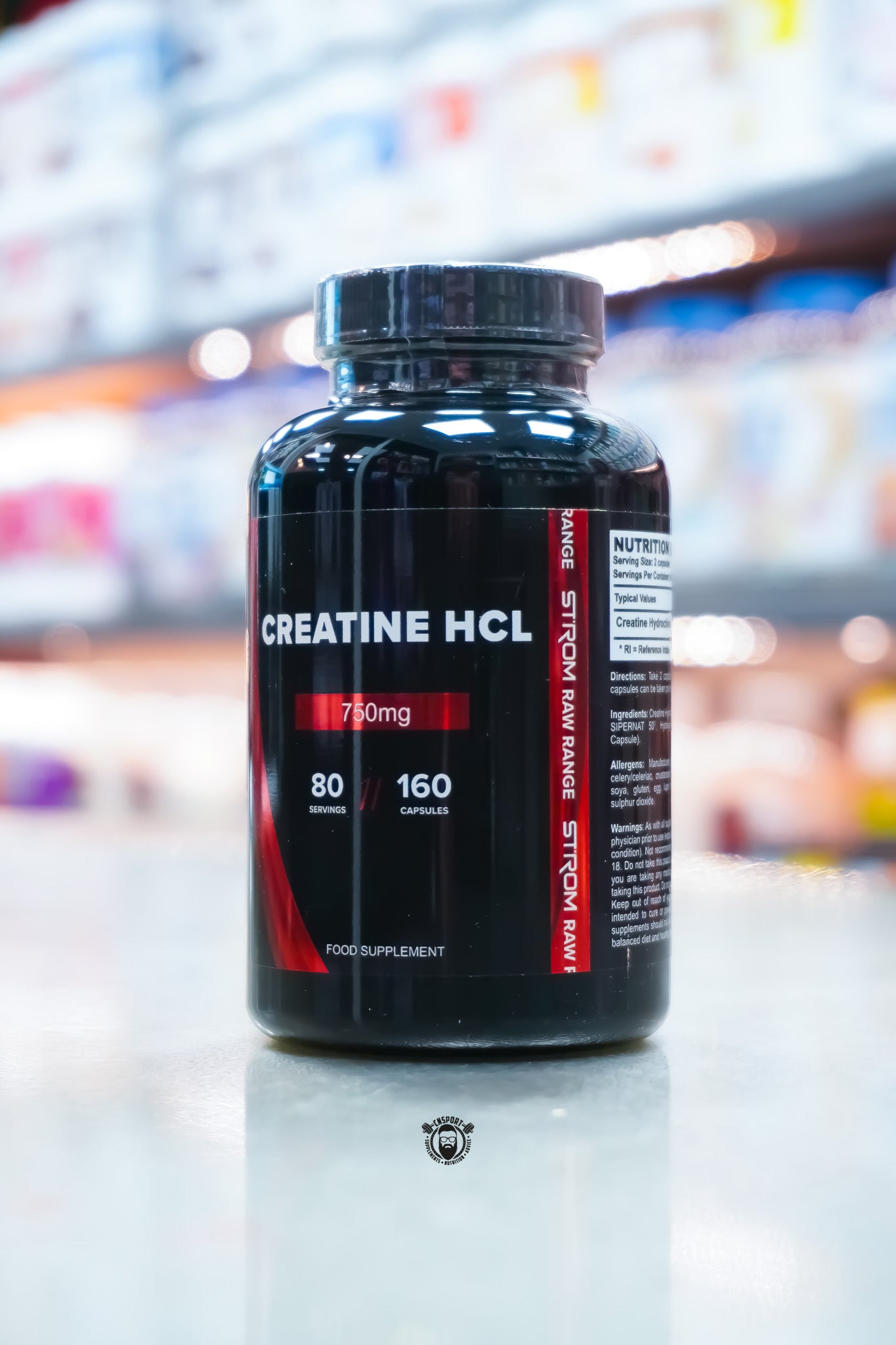 Strom - Creatine HCL - 160 Capsules