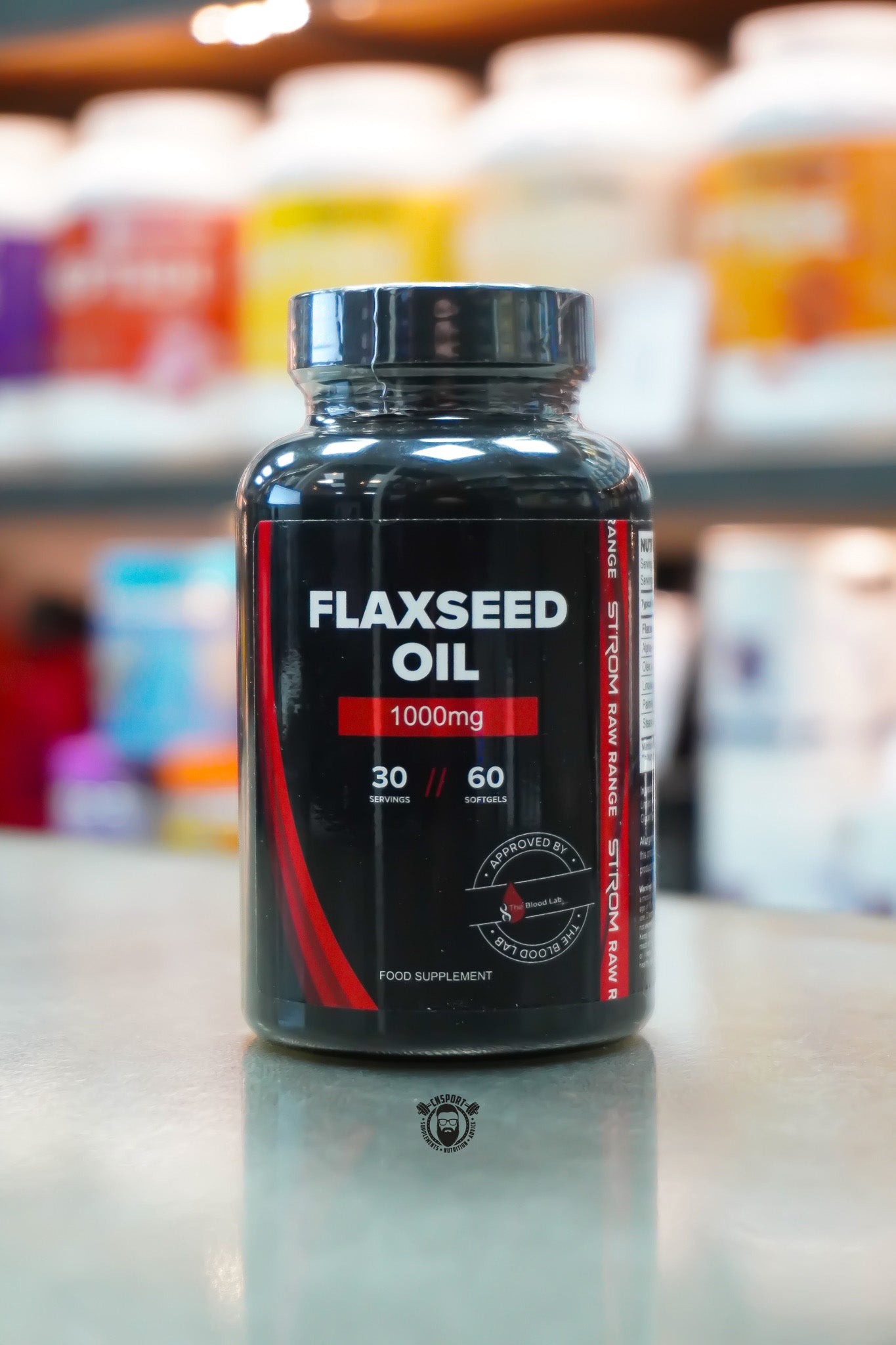 Strom - Flaxseed Oil - 30 Servings