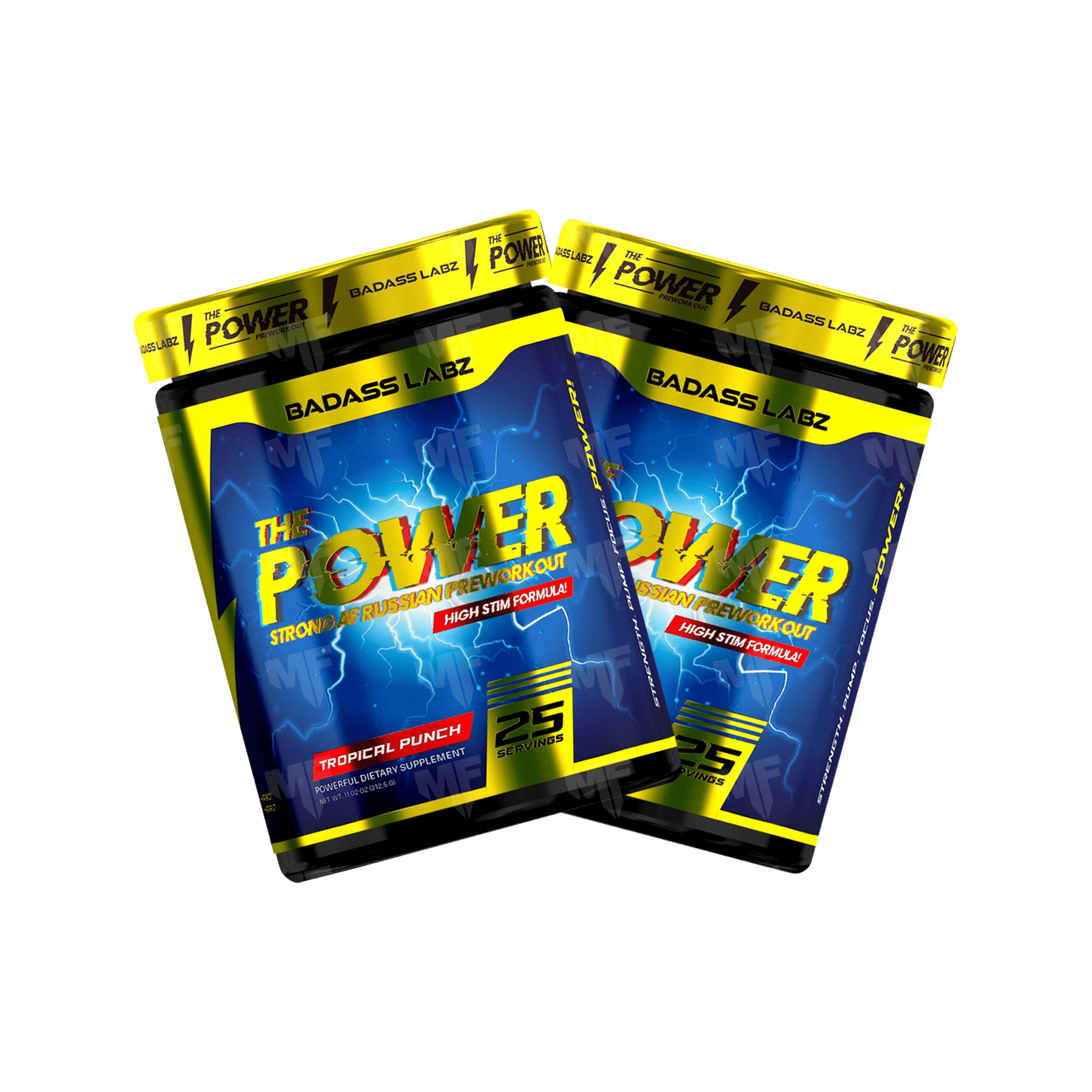 the power pre workout by badass labz