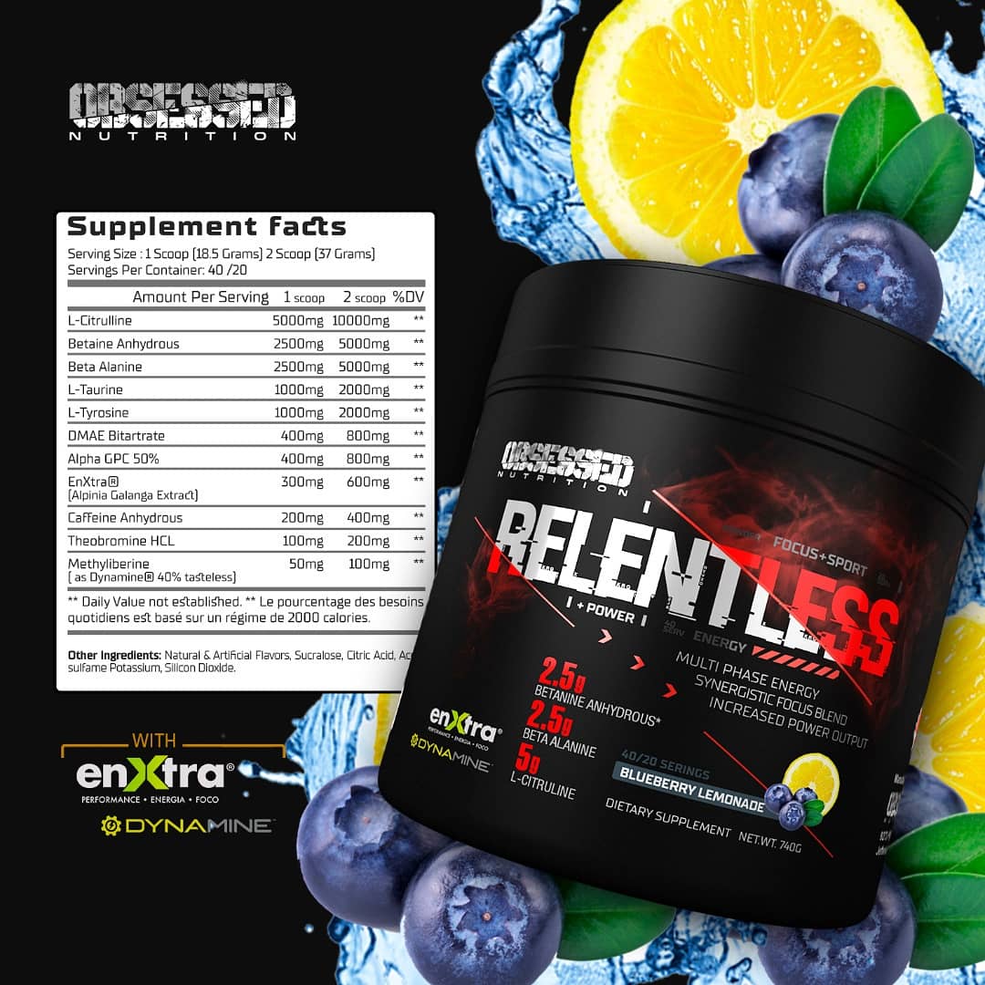 Relentless Pre-Workout