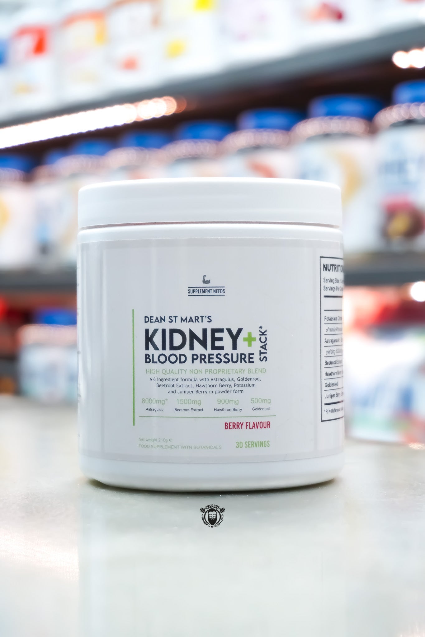Supplement Needs - Kidney+ Blood Pressure Stack - 30 Servings