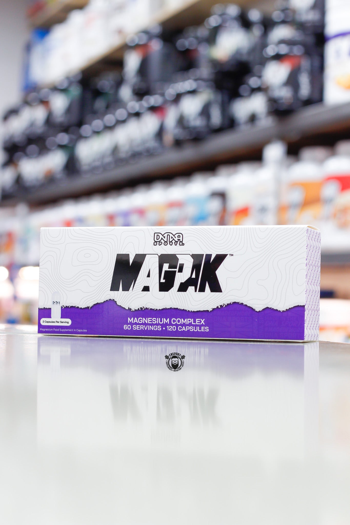 DNA Sports - MagPak Magnesium Complex - 120 Capsules 60 Servings