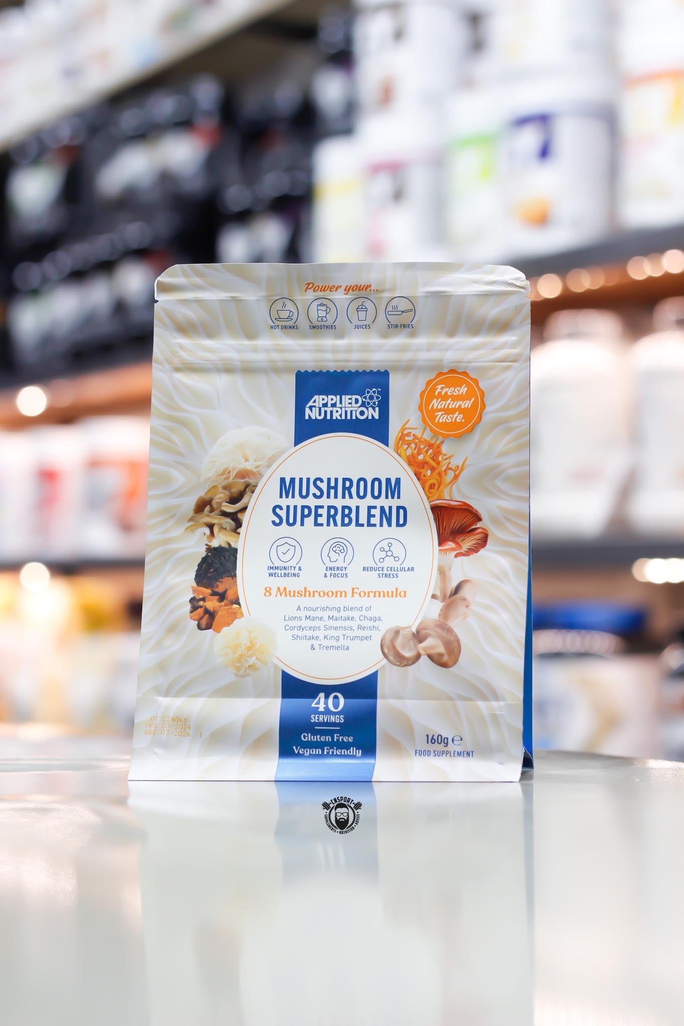 Applied Nutrition - Mushroom Superblend - 40 Servings