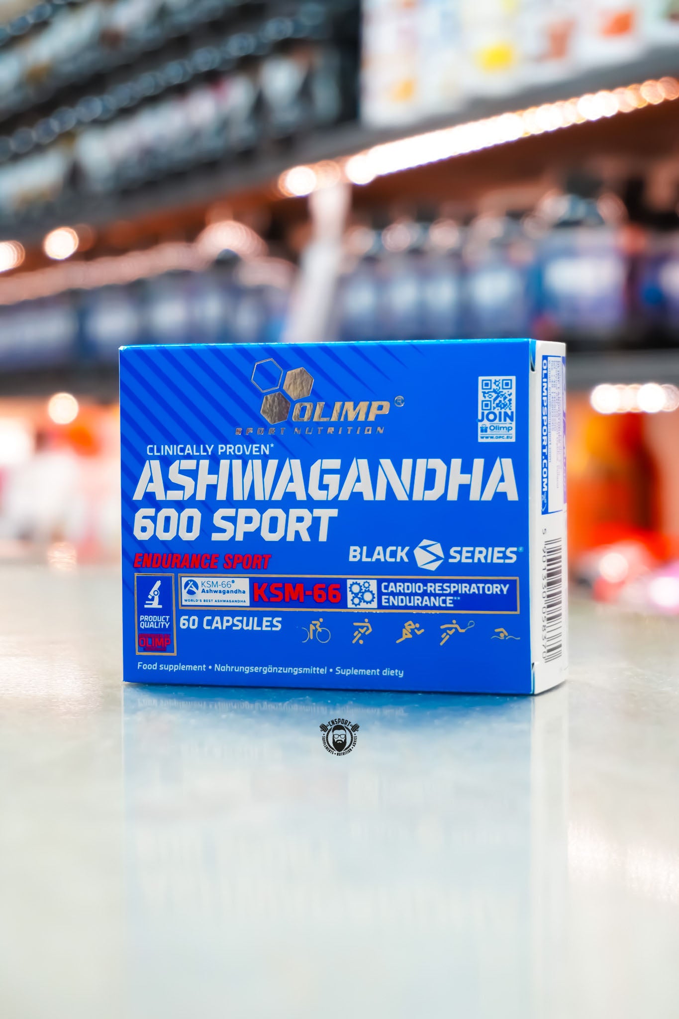 Olimp - Ashwagandha 600 Sport - 60 Capsules
