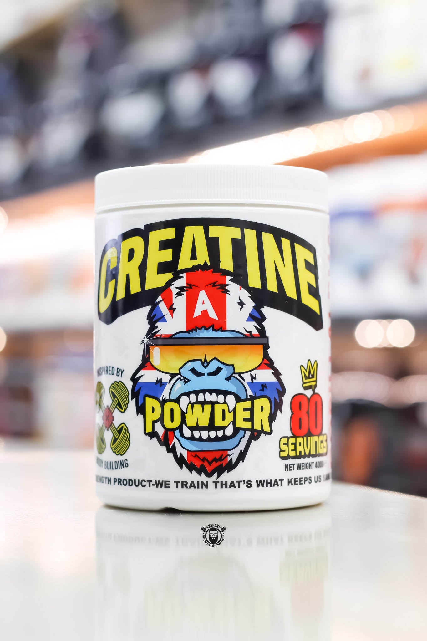 Gorillalpha - Creatine Monohydrate Powder - 80 Servings