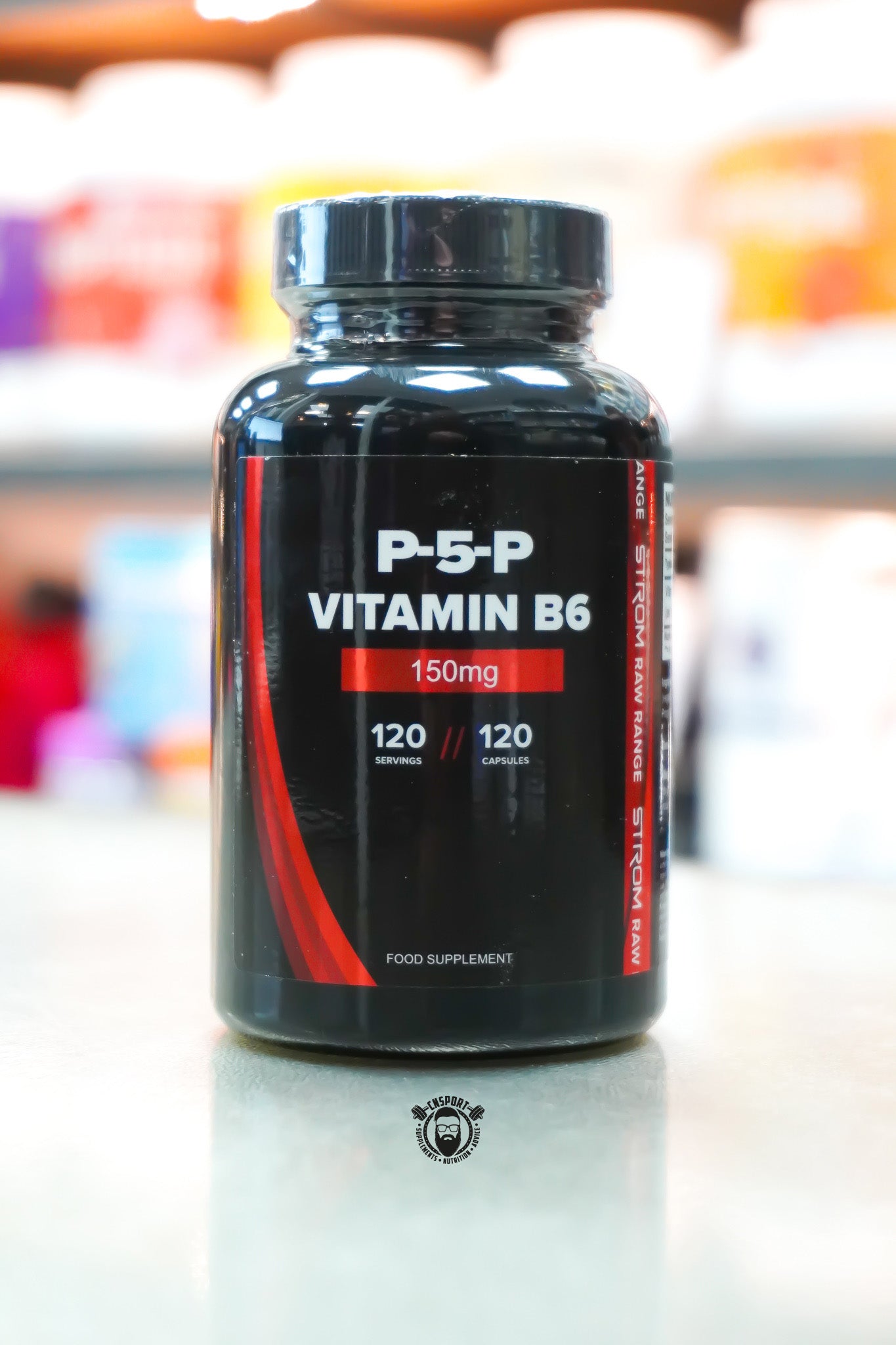 Strom - P-5-P Vitamin B6 - 120 Servings