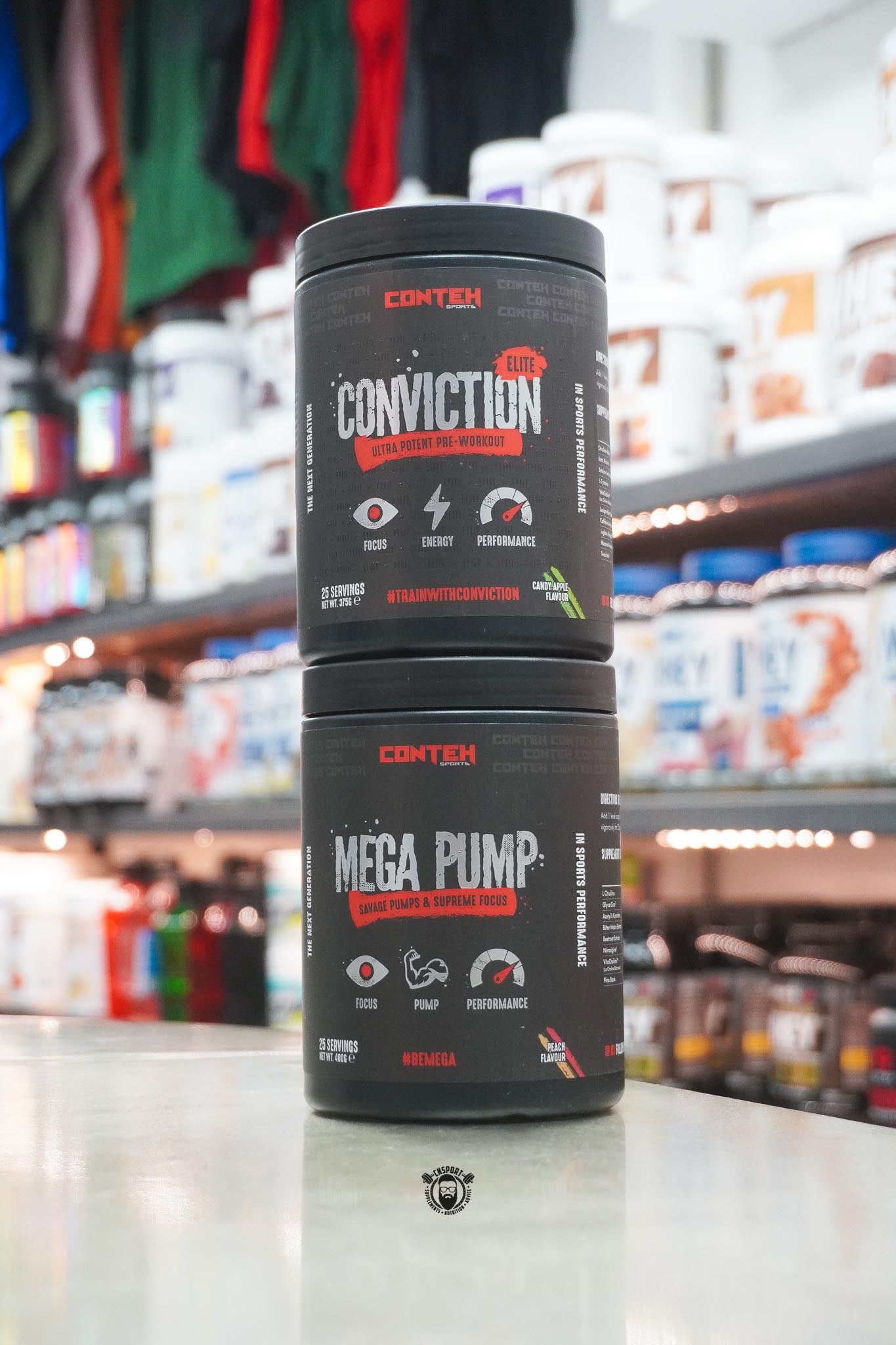 Conviction & Mega Pump stack