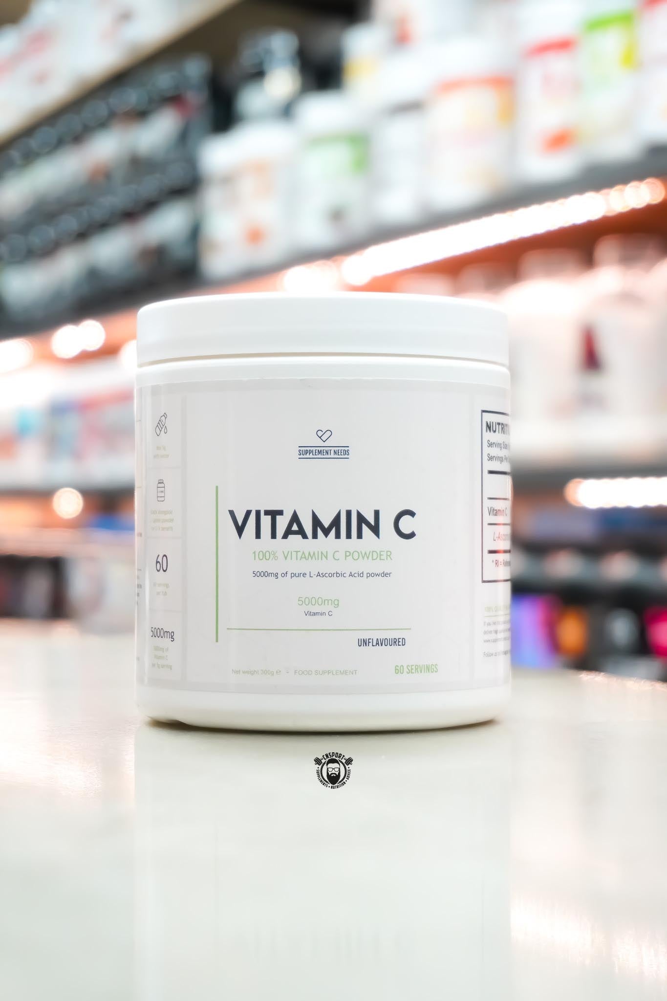 Supplement Needs - Vitamin C - 60 Servings