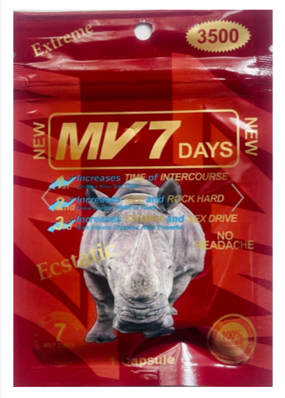 MV7 Days [EXTREME 3500] Male Sexual Performance Enhancement