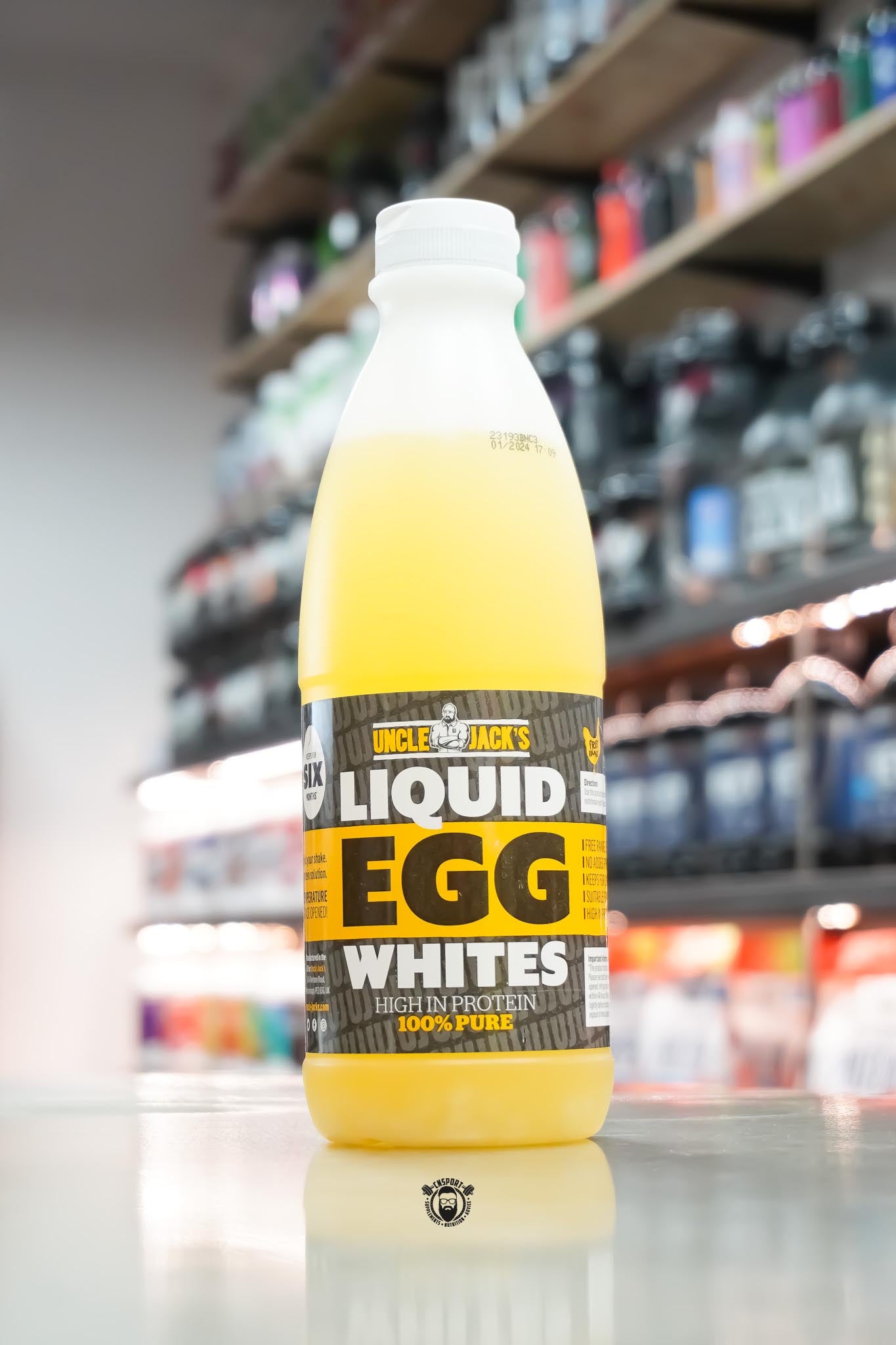 Uncle Jack's - Liquid Egg Whites - 1kg