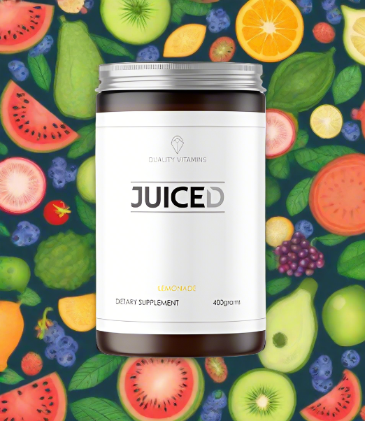 quality vitamins juice'd pre-workout